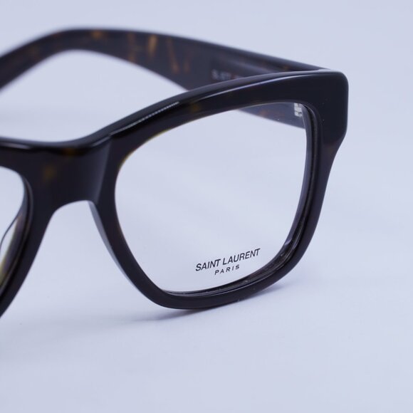 🕶️ New Saint Laurent SL677 002 Eyeglasses - Havana Frame 54mm - Picture 5 of 12